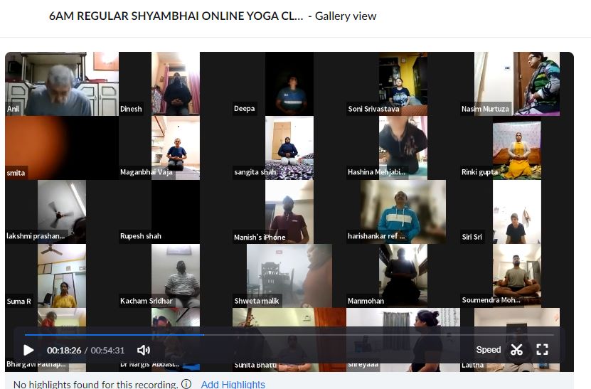 Online yoga classes screenshot 4