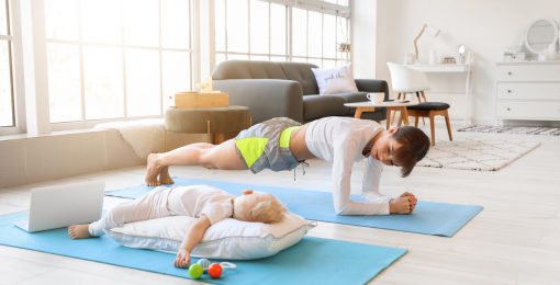 postpartum self care yoga